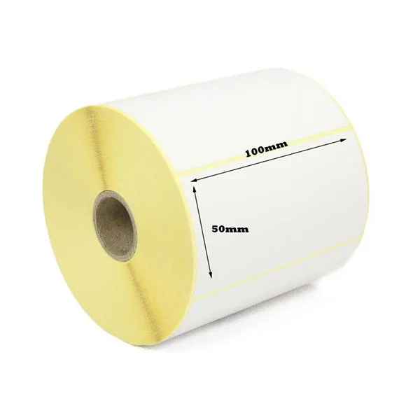 قیمت لیبل کاغذی 50×100 تک ردیفه 1000 عددی