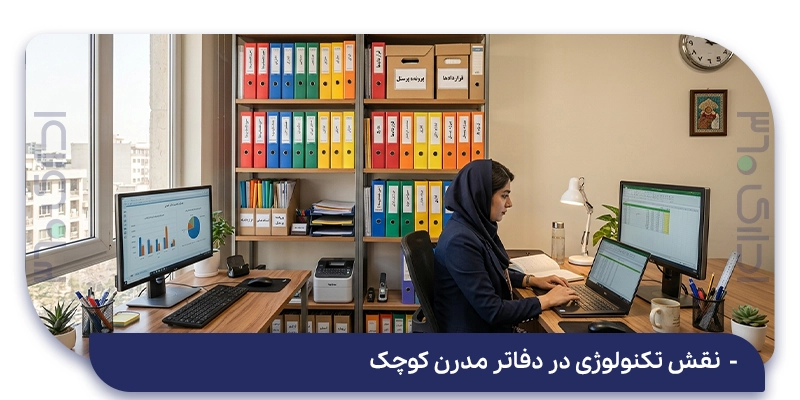 نقش تکنولوژی در دفاتر مدرن کوچک